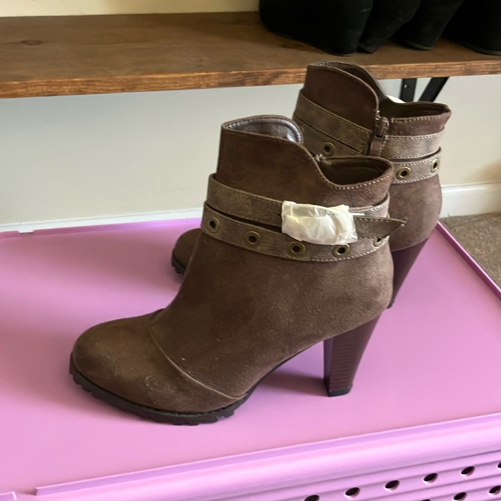 Brown Ankle Boots